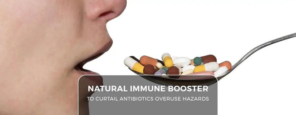 Natural Immune Booster to Curtail Antibiotics Overuse Hazards