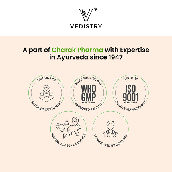 Vedistry Arjuna + Tablets