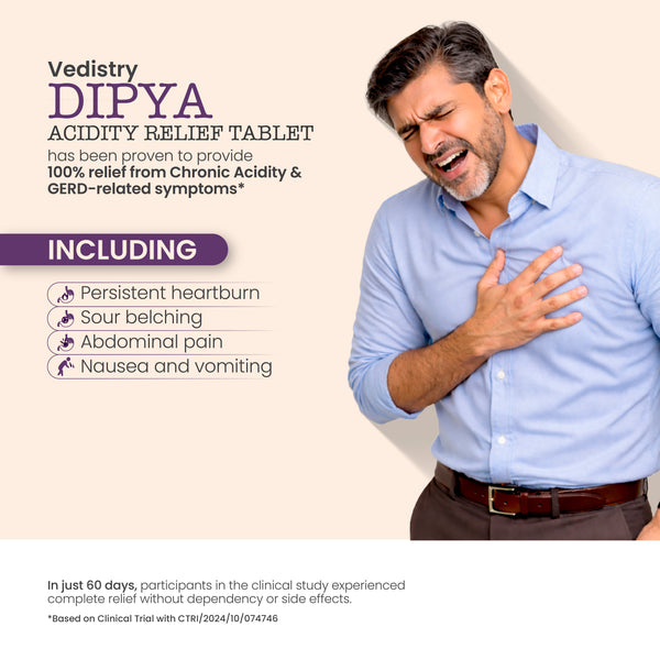 Dipya Ayurvedic Acidity Relief tablet