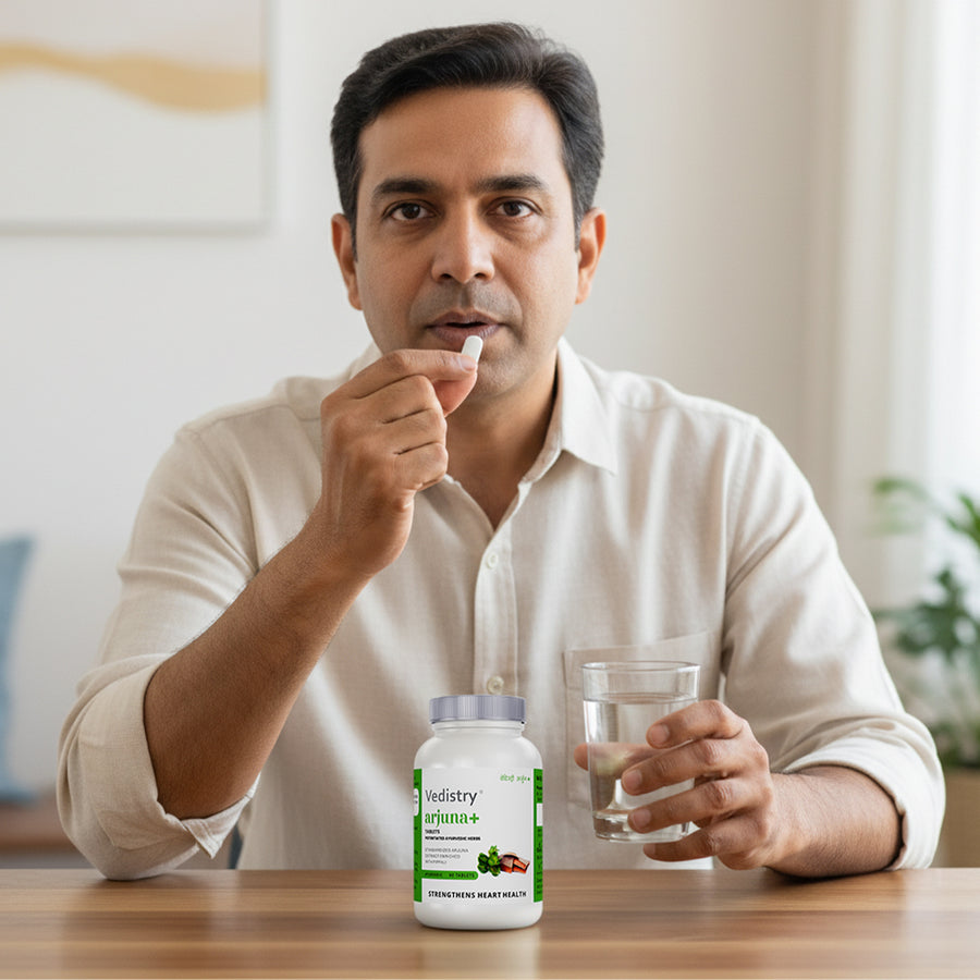 Vedistry Arjuna + Tablets