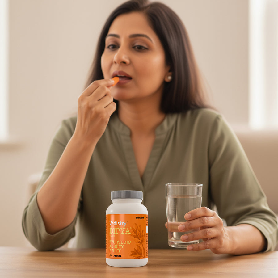 Dipya Ayurvedic Acidity Relief tablet